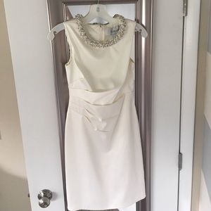 David’s Bridal Cap Sleeve Dress